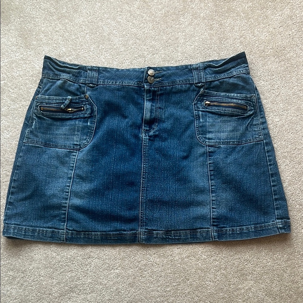 Denim Miniskirt